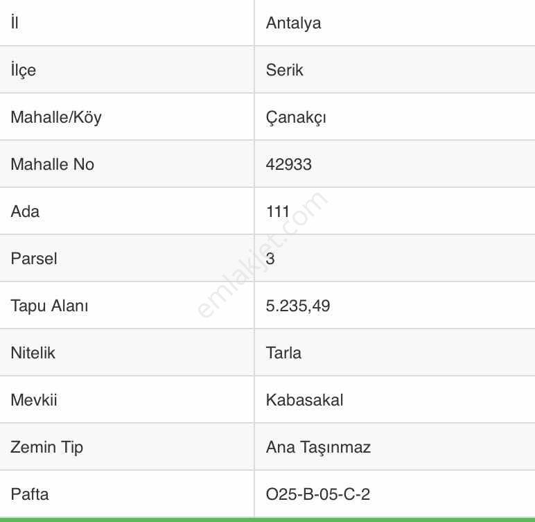 Ender Kortan'dan Serik Çanakçı'da Tarla - Görsel 10