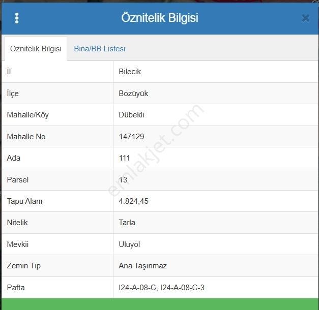 Dübekli Köyü Kadastro Yolu Olan Tarlalar - Görsel 3