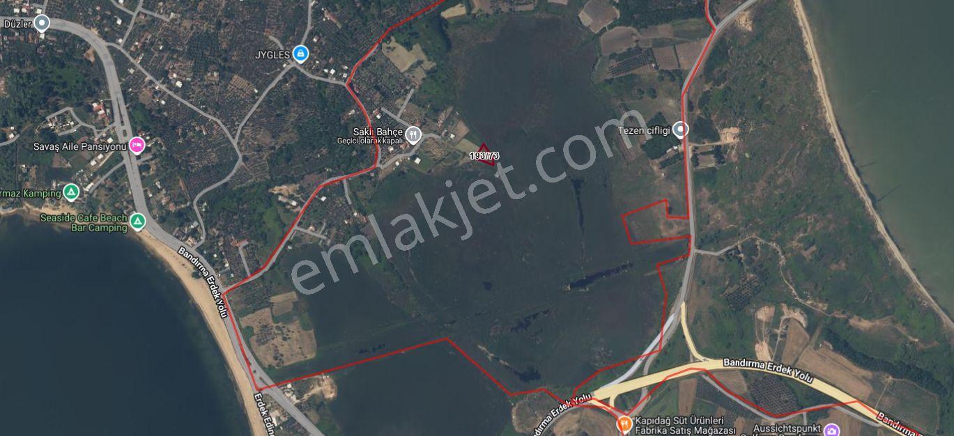 Balıkesir Erdek Hamamlı Mah. 1335 M2 Satılık Tarla Yatırımlık Denize Yakın - Görsel 28