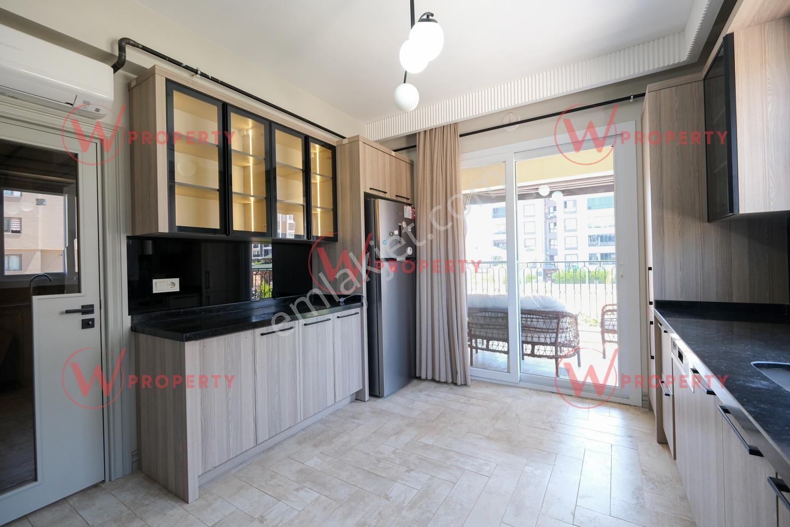 W Property Yatay Mimariye Sahip Havuzlu Eşyalı Kiralık 3+1 - Görsel 16
