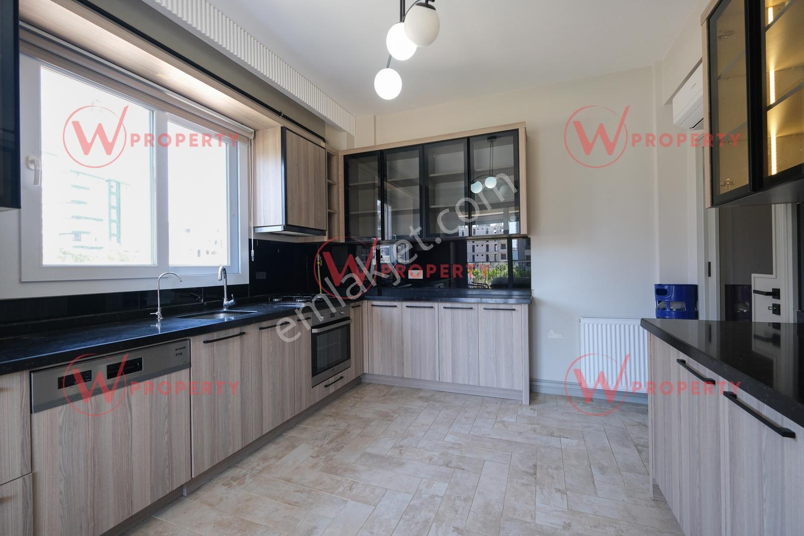 W Property Mezitli'de Yatay Mimariye Sahip Havuzlu Satılık 3+1 - Görsel 16