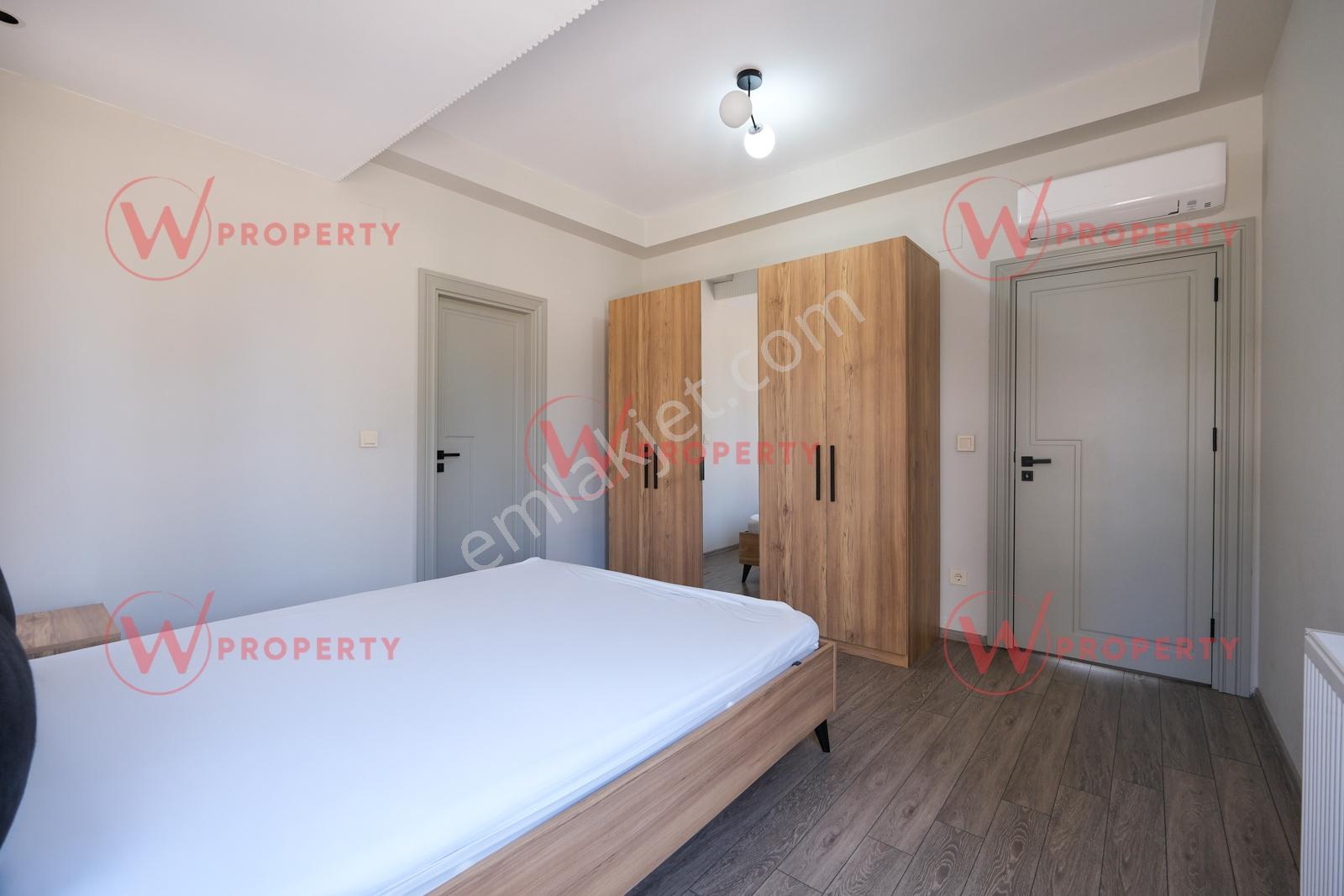 W Property Mezitli'de Yatay Mimariye Sahip Havuzlu Satılık 3+1 - Görsel 18