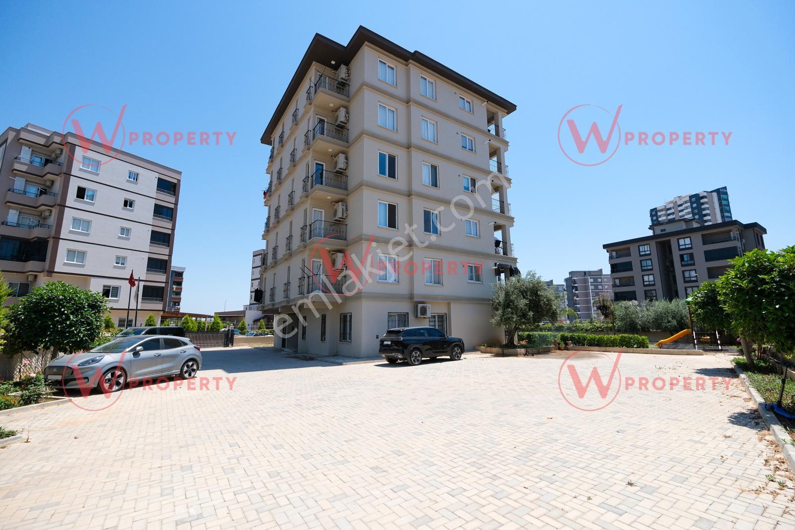 W Property Mezitli'de Yatay Mimariye Sahip Havuzlu Satılık 3+1 - Görsel 14