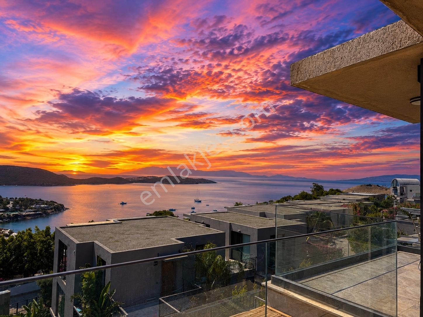 Bodrum Bitez Aktur'da Satılık Deniz Manzaralı Lüks Yeni Villa - Görsel 27