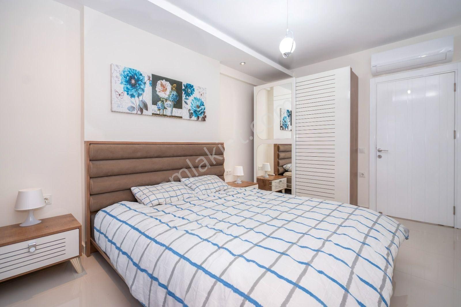 Alanya Avsallar’da Lüks Kompleks Site İçerisinde Full Eşyalı 1+1 Satılık Daire - Görsel 8