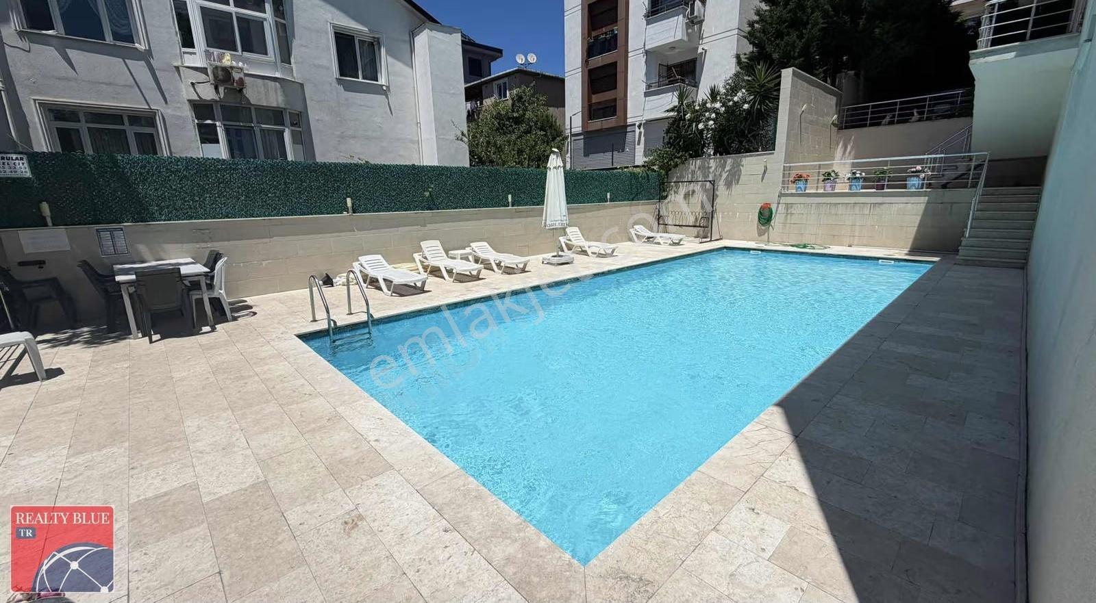 3+1 Net 103m2 Deniz Manzaralı Havuzlu K.otoparklı İskanlı Daire - Görsel 24