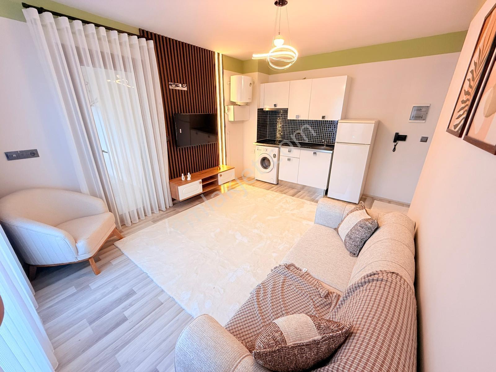 Zeytinköyde Havuzlu Güvenlikli Sitede Eşyalı Kiralık 1+1 Apart - Görsel 2