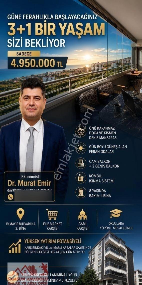 Samsun Atakum File Market Yanı Satılık 3+1 Daire