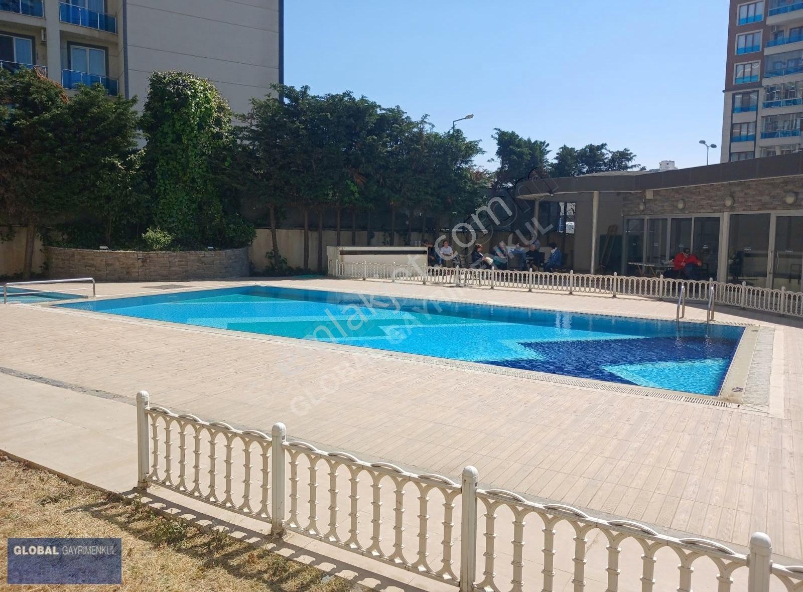 Global'den, Alemara Sitesinde Havuz Manzaralı, 1+1 Kiralık Daire - Görsel 22