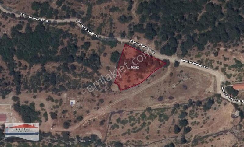 Ayvacık Ahmetçe'de, Yola Cephe, Deniz Manzaralı, 1024 M2 Tarla - Görsel 3