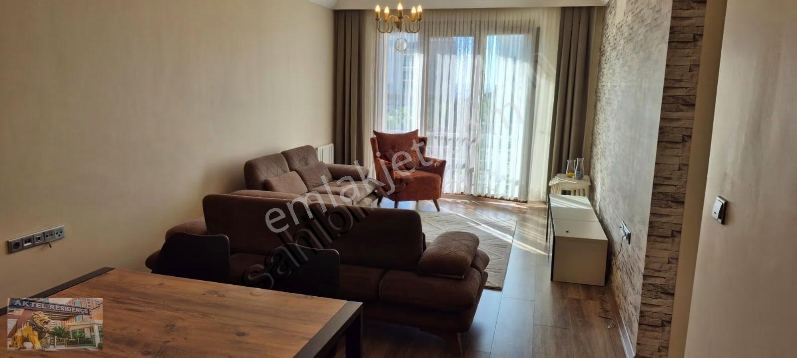 Aktel Satış Ofisinden Peyzaj Cephe 1+1 Mobilyalı Kiralık Daire - Görsel 9