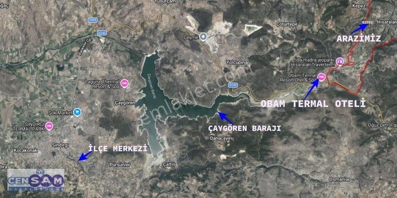 Balıkesir Sındırgı 1.229 M2 Köye Yakın Düz Asfalt Kenarı Arazi - Görsel 2