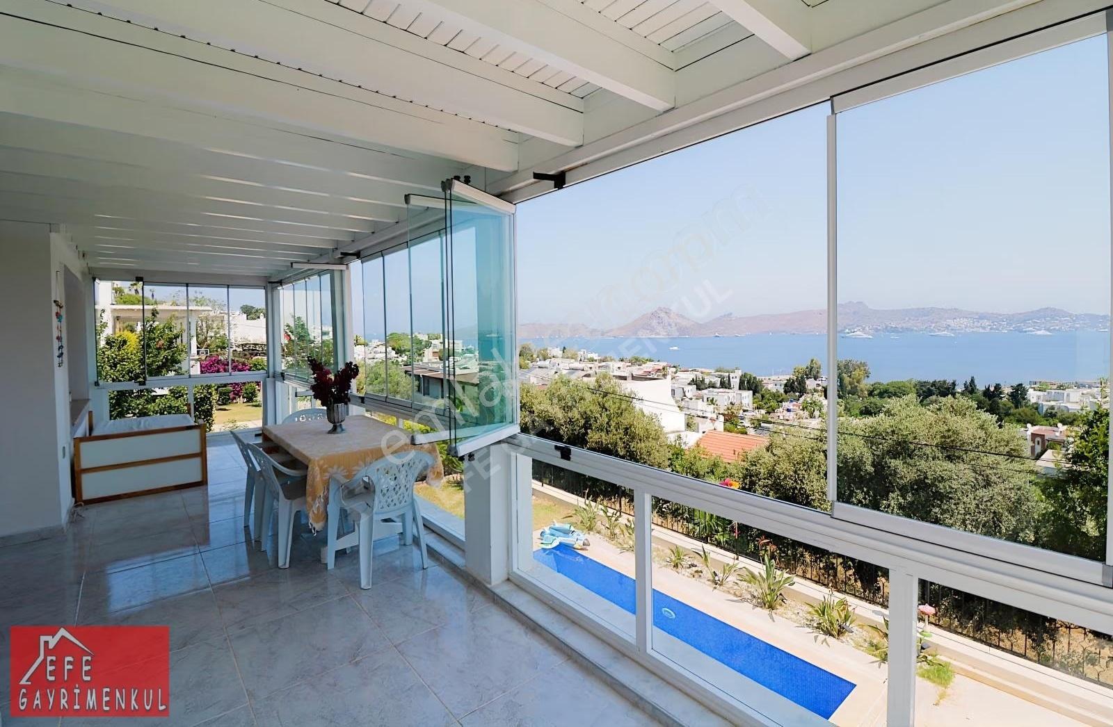 Bodrum'da Müstakil Havuzlu 185m2 Deniz Manzaralı 3+1 Lüks Villa - Görsel 21