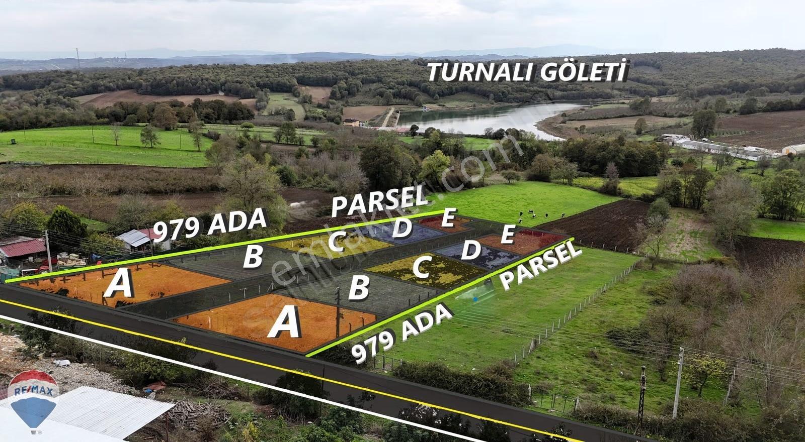 Sakarya Kaynarca Turnalı Mahallesinde Göl Manzaralı 419m2 Arsa - Görsel 2