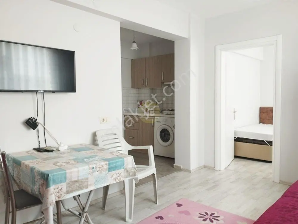Hb'den 1+1 Kiralık Daire,zafer Mah'de Eşyalı ,klimalı - Görsel 3