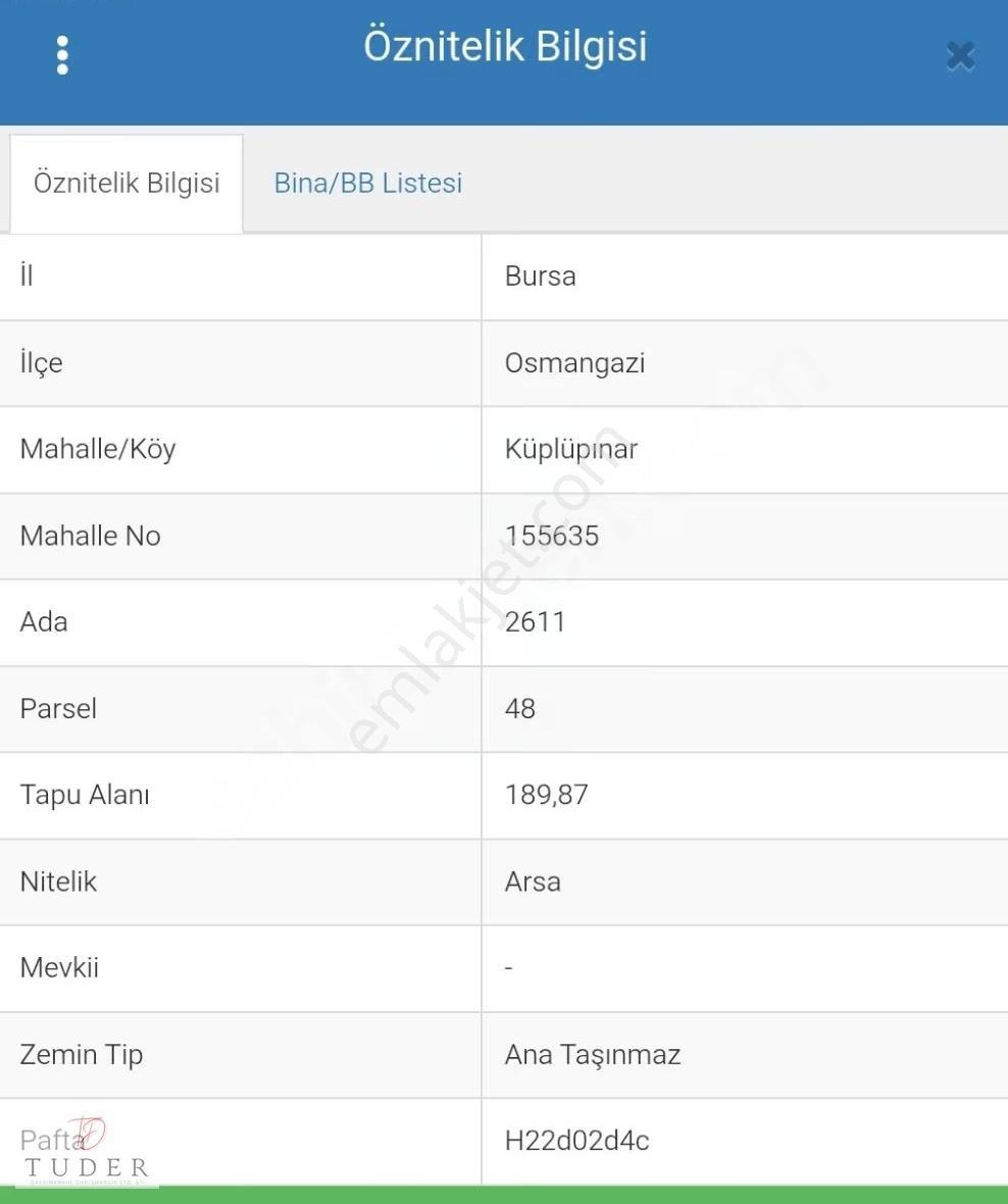 Osmangazi Küplüpınar'da Kent Meydanı Yakını Ticaret + Konut İmar - Görsel 2