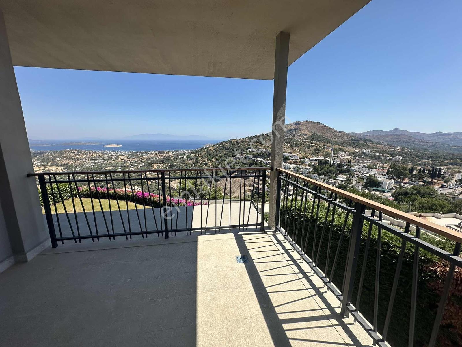 Bodrum Gürecede Deniz Manzaralı Lüks 5+2 Müstakil Havuzlu Villa - Görsel 14