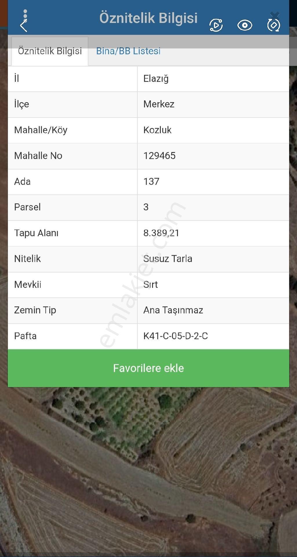 Elazığ Merkez Kozluk Koyunde Caydacıra Manzaralı Satılık 8369 M2 Satılık Tarla - Görsel 3