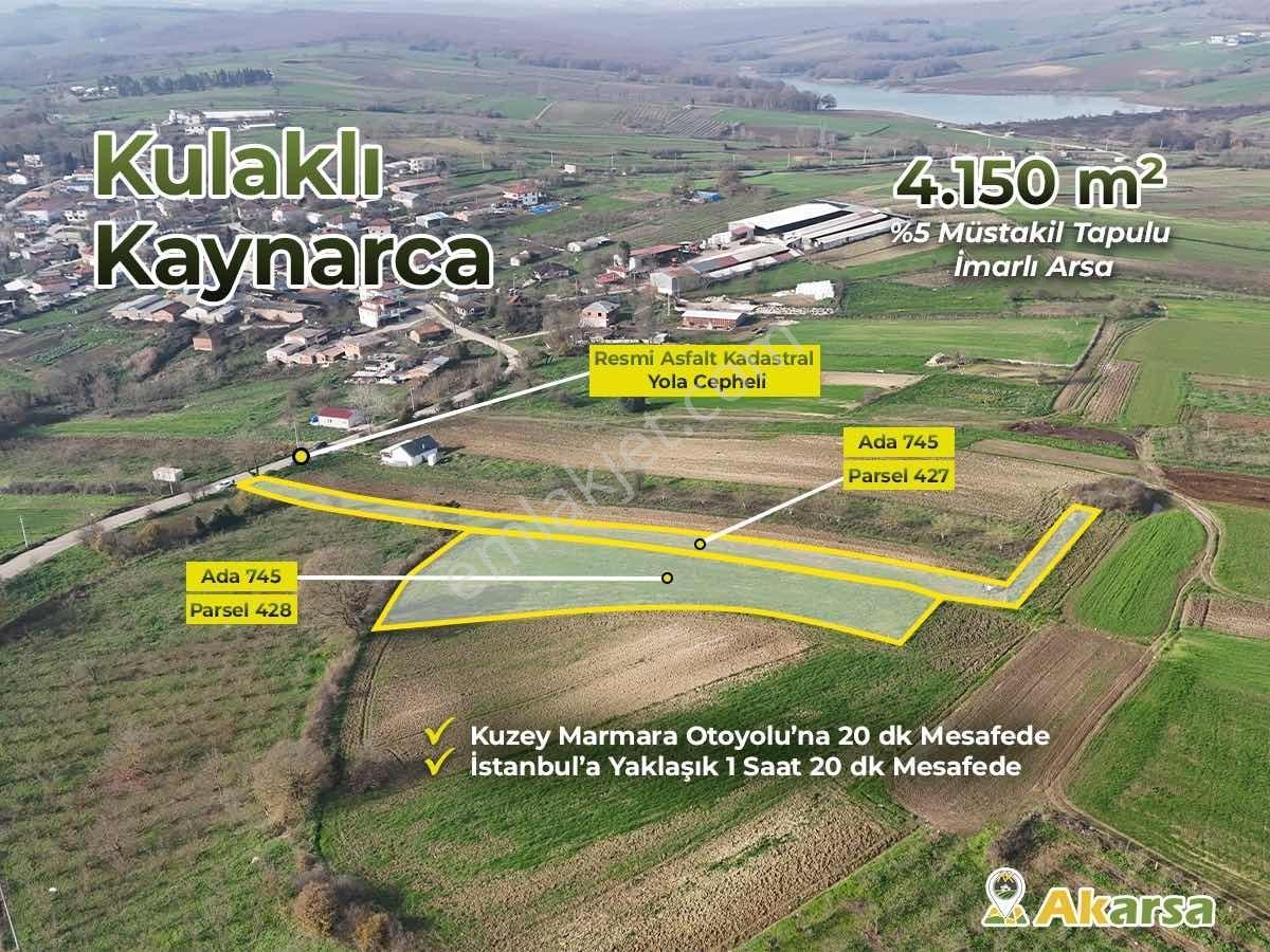 Fırsat! 4.150 M2 Göl Manzaralı Tarla Yola Cephe Yatırımlık - Görsel 6