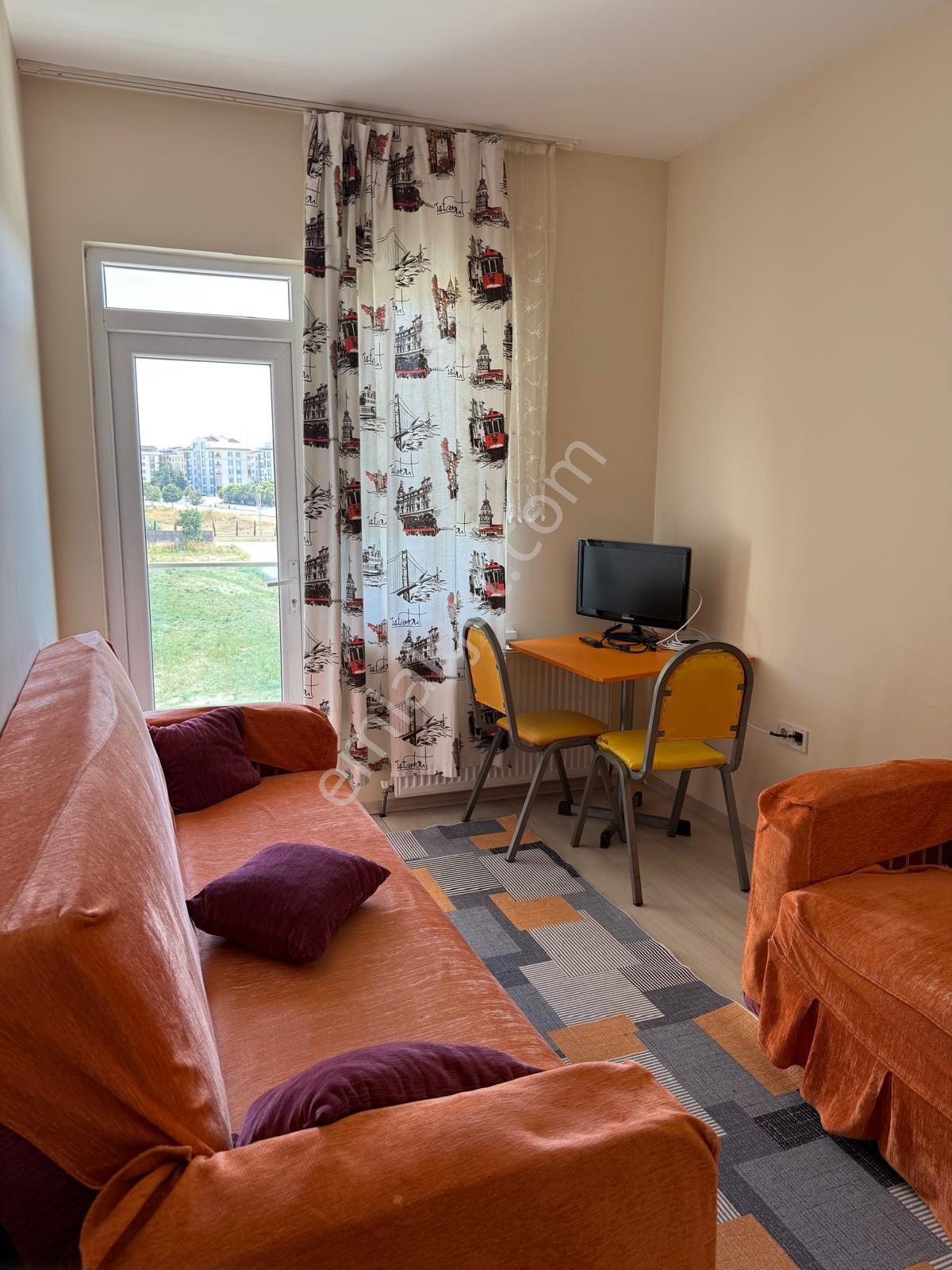 Üniversite Yolu Üzerinde Eşyalı Kiralık 2+0 Daire - Görsel 9