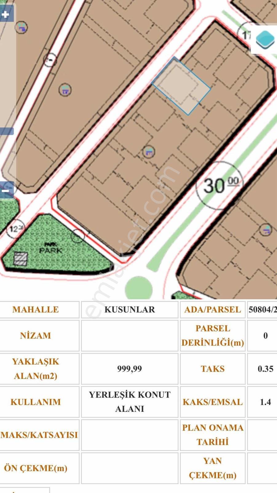 Mamak Kusunlarda Çevreyoluna Yakın Mesafede 2+1 Getirili Arsa - Görsel 8