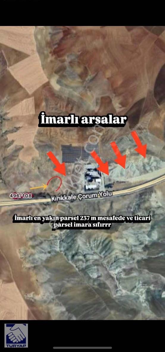 Delice De Kırıkkale Ankara Yolu Üzerinde Tek Tapu İmara Sıfır