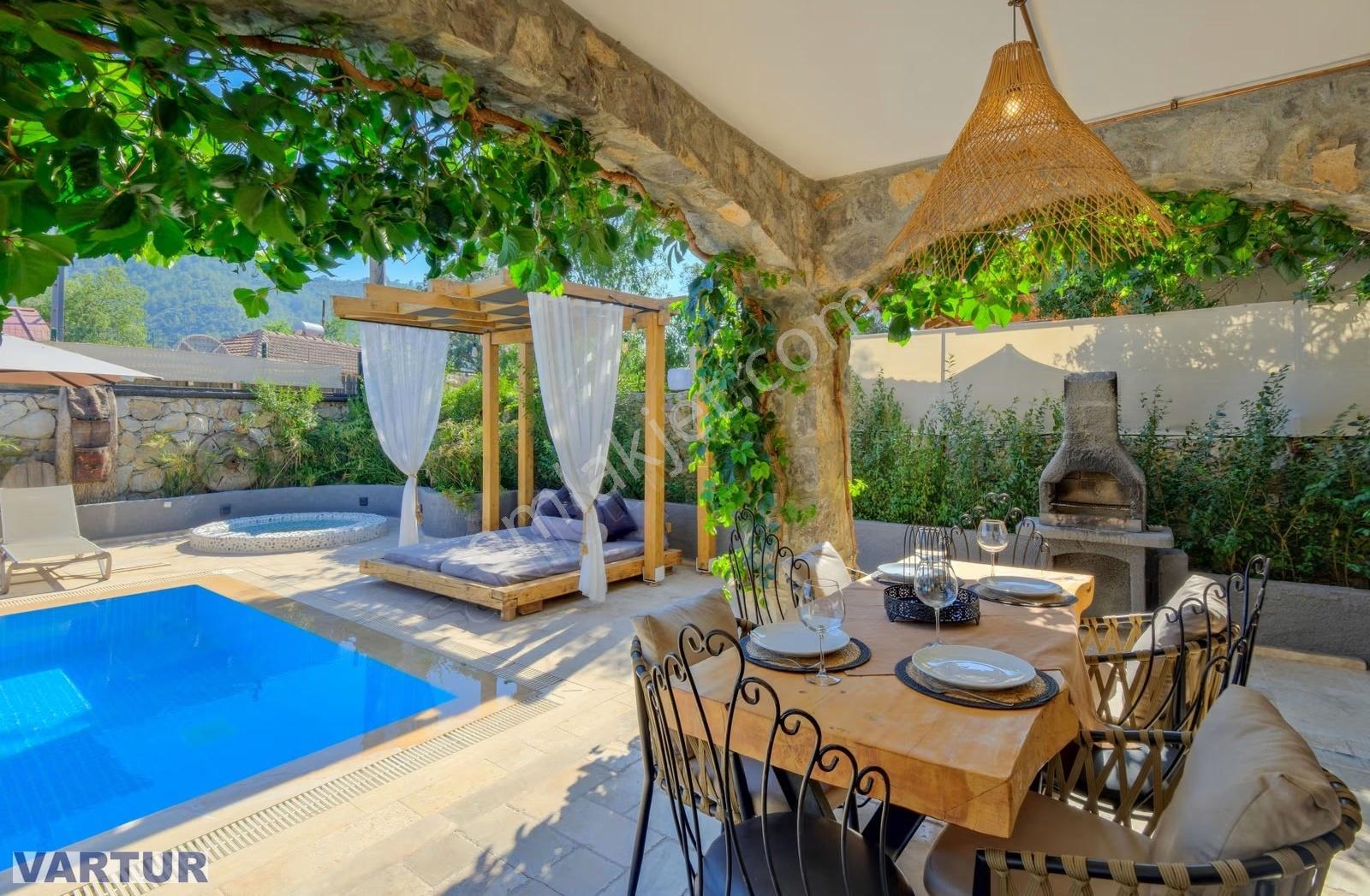 Fethiye Kayaköy' De Turizm Belgeli Emsalsiz 2 Kusursuz Villa - Görsel 15