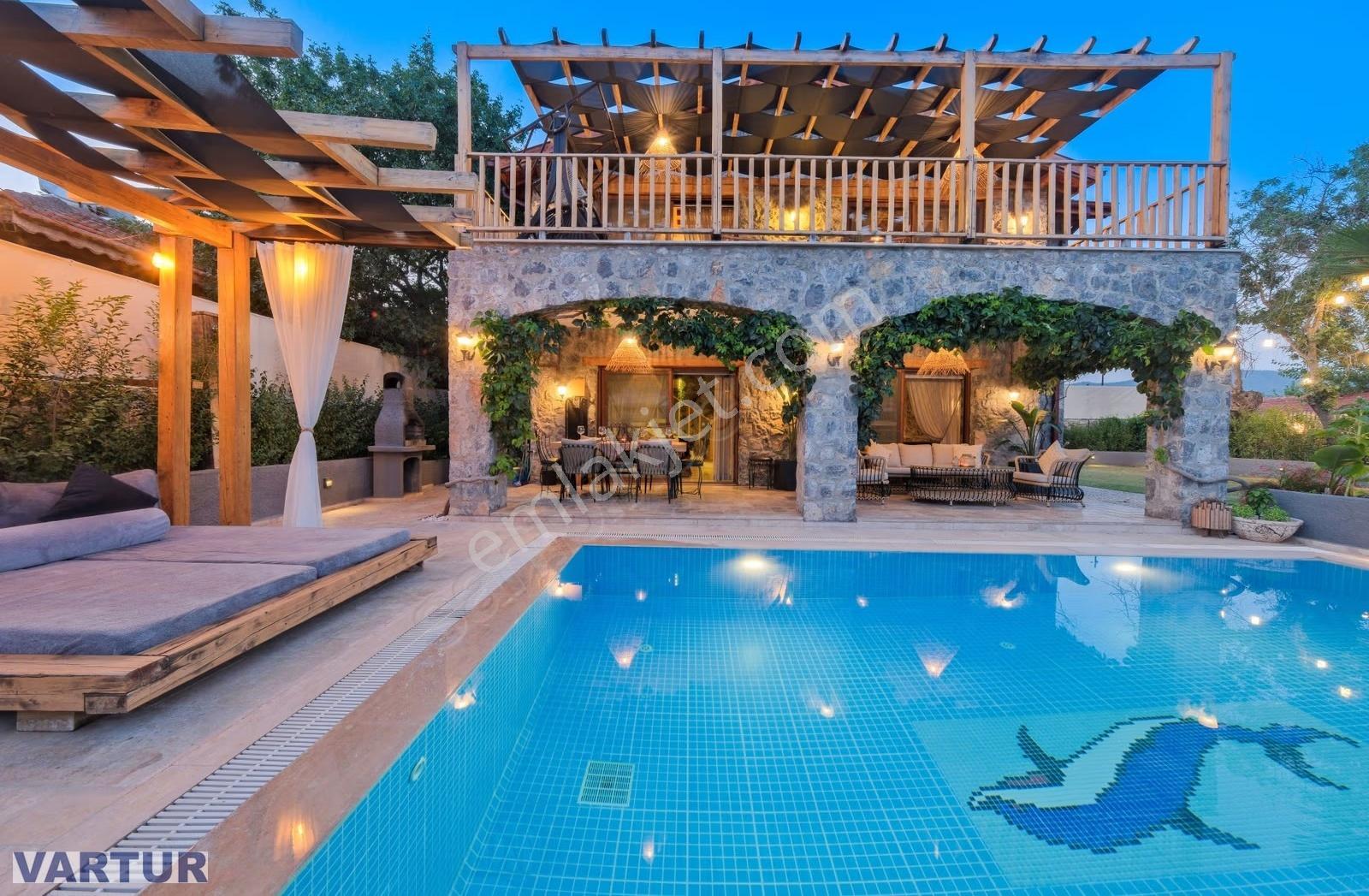 Fethiye Kayaköy' De Turizm Belgeli Emsalsiz 2 Kusursuz Villa - Görsel 21