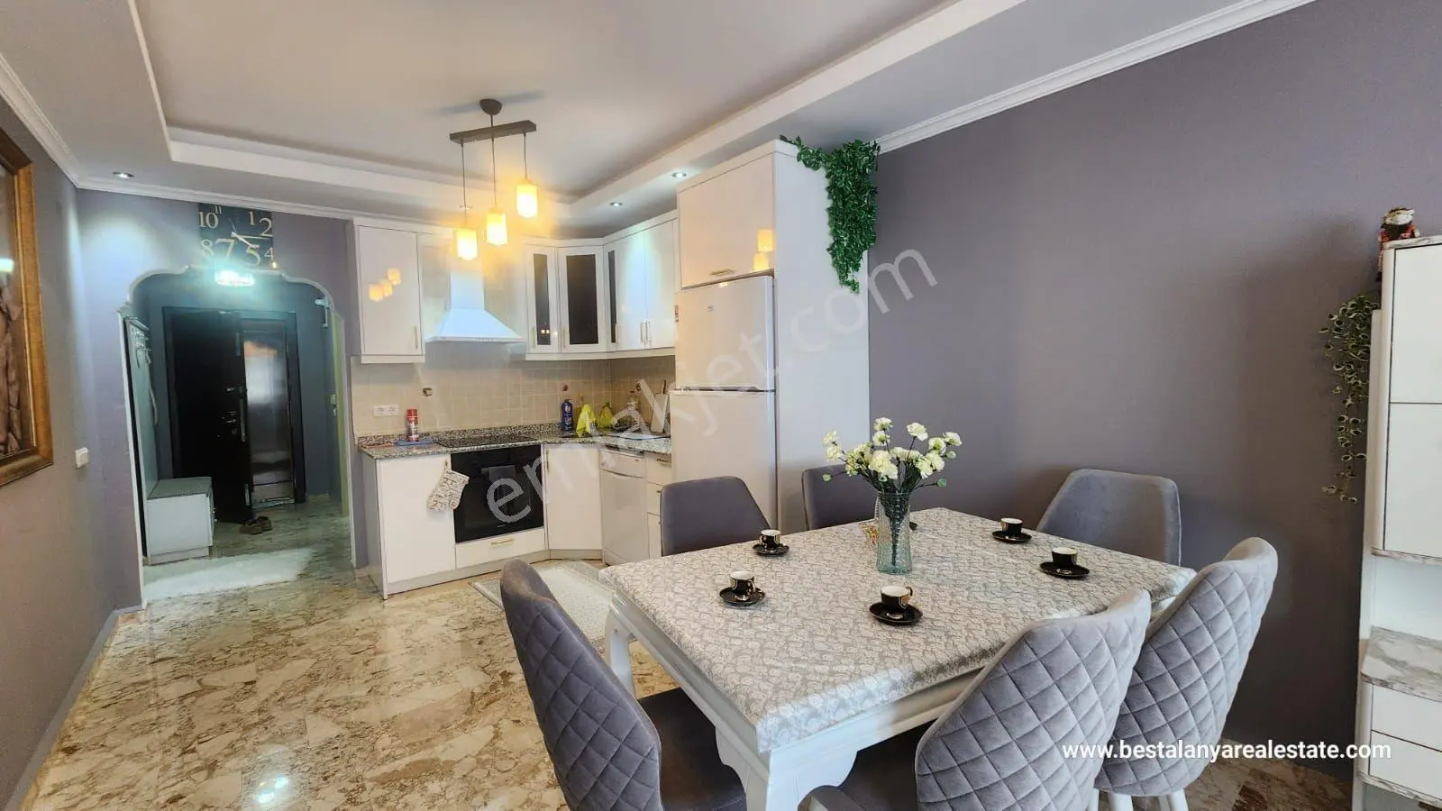 Sultan 3 Residence, Mahmutlar Kiralık Daire, Eşyalı 2+1, Uzun Dönem Kiralık, Alanya Kiralık Ev - Görsel 4