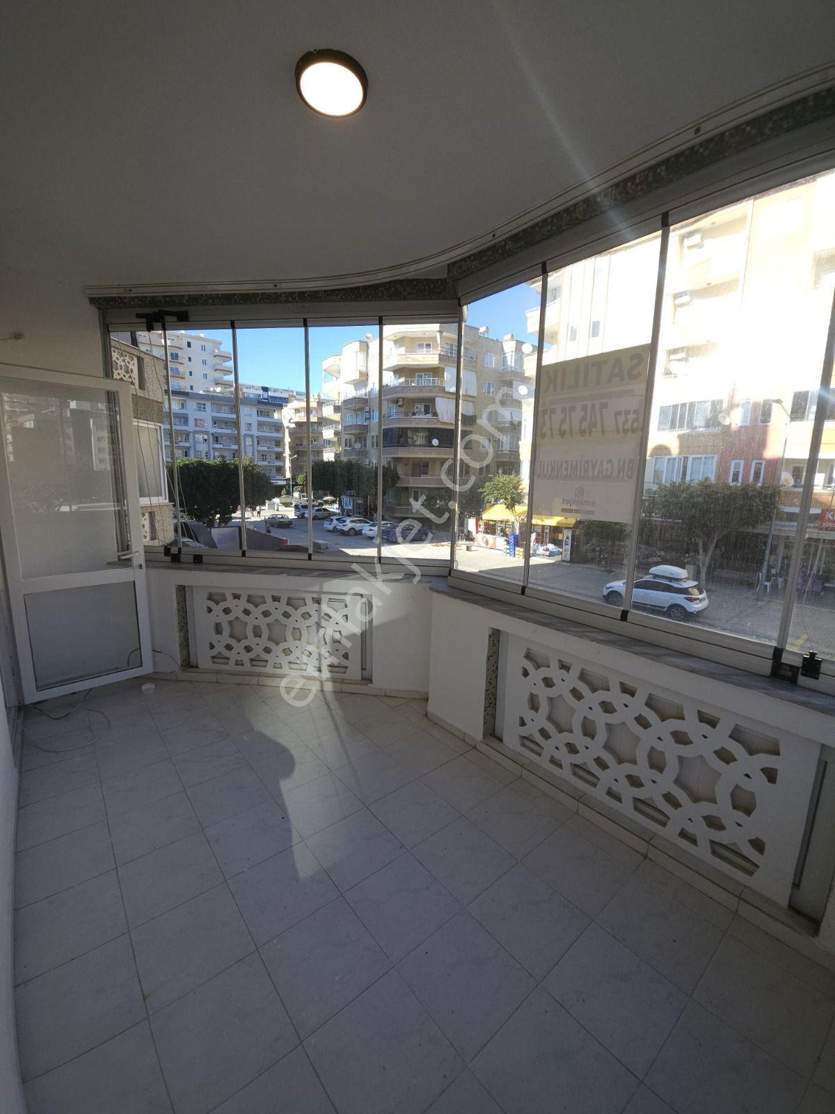 Alanya Mahmutlar'da Kiralık 1+1 Cam Balkonlu Daire - Görsel 16