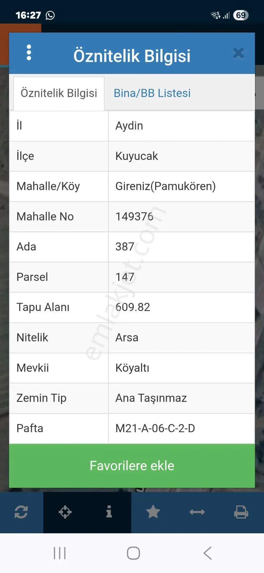 Pamukören'de 609 M² Konut İmarlı Yatırımlık Arsa - Görsel 2