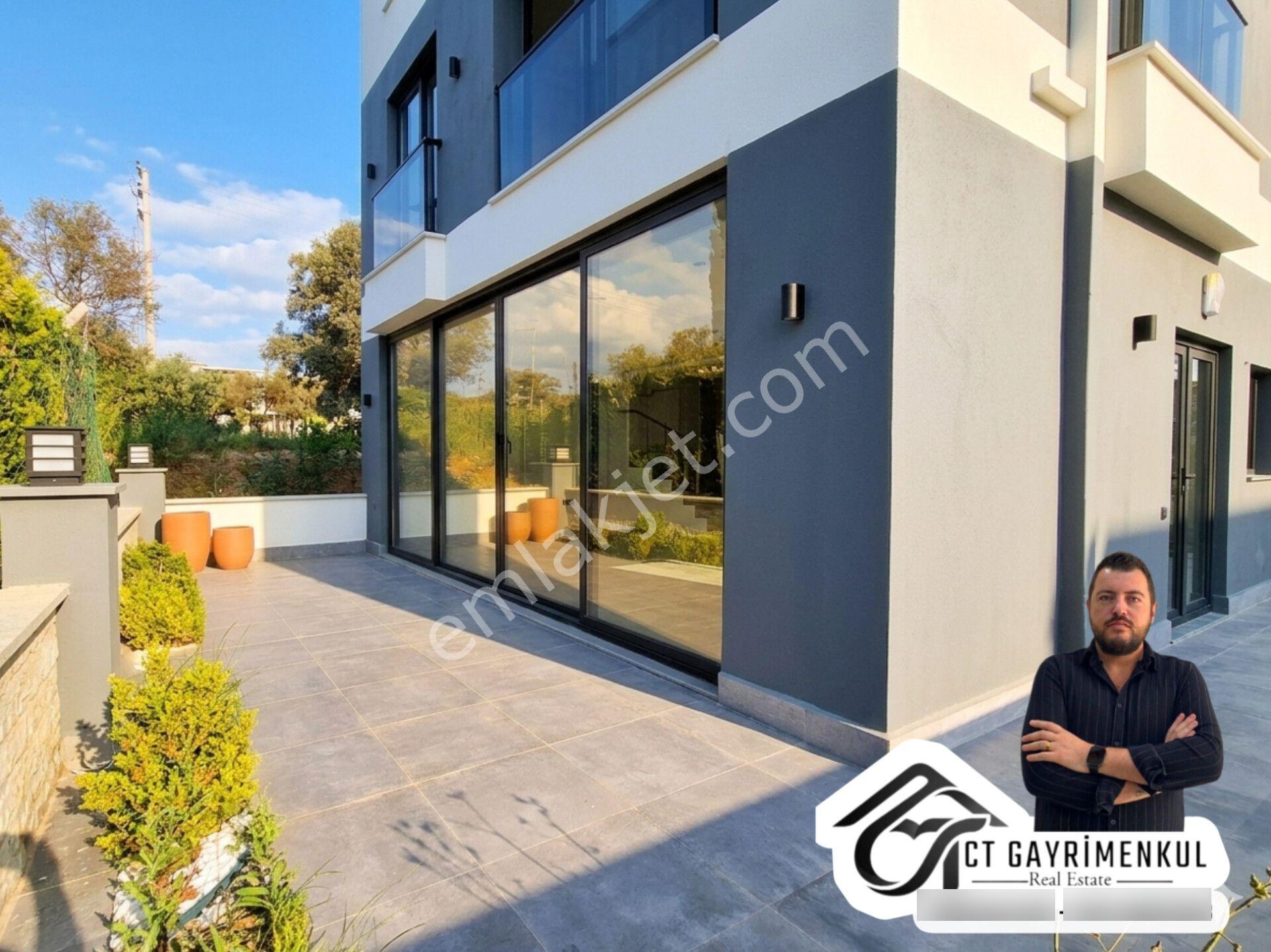 Didim'de Satılık 3+1 Müstakil Girişli Bahçeli Deniz Manzaralı Triplex Villa ! - Görsel 2