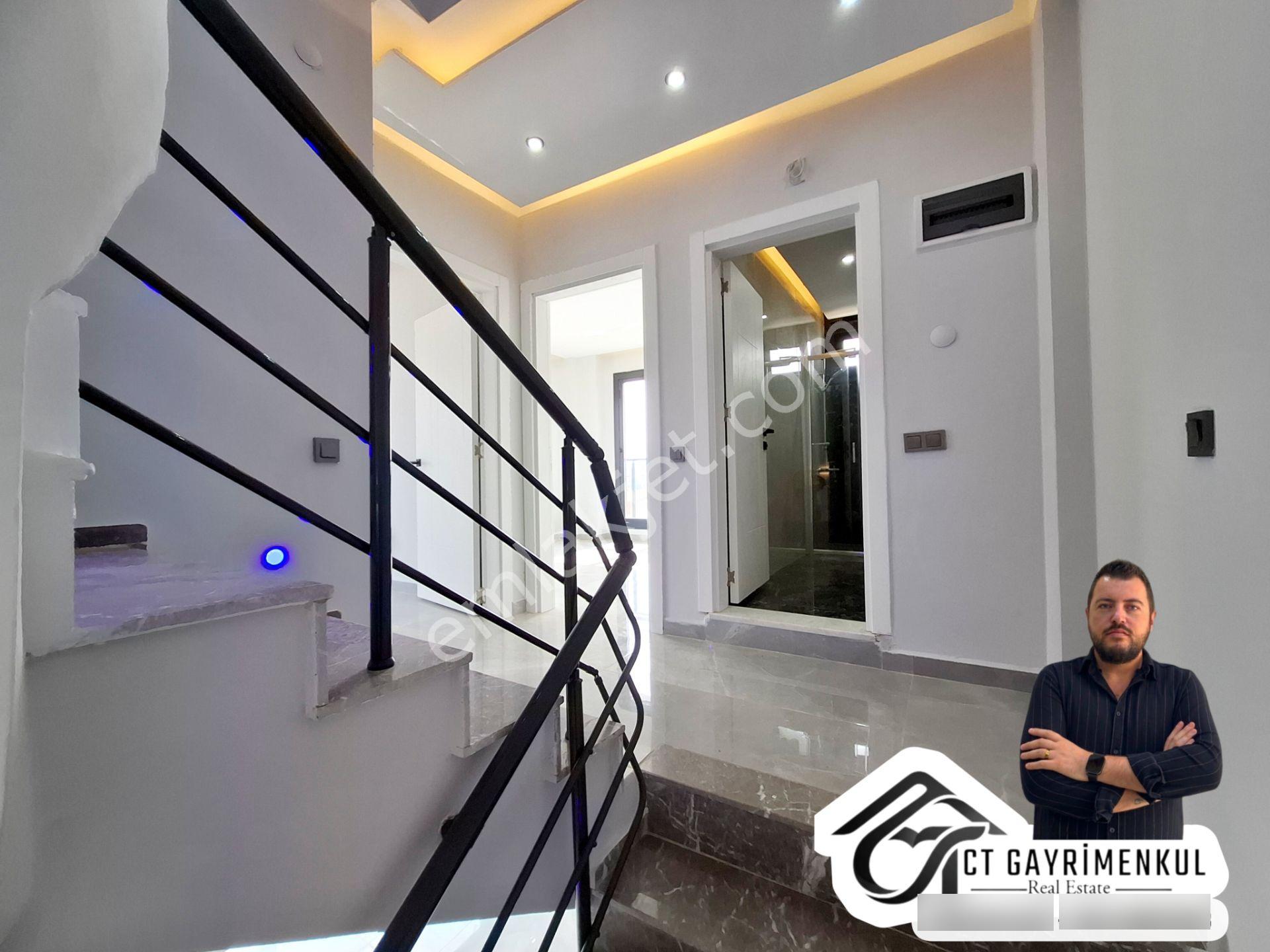 Didim'de Satılık 3+1 Müstakil Girişli Bahçeli Deniz Manzaralı Triplex Villa ! - Görsel 5