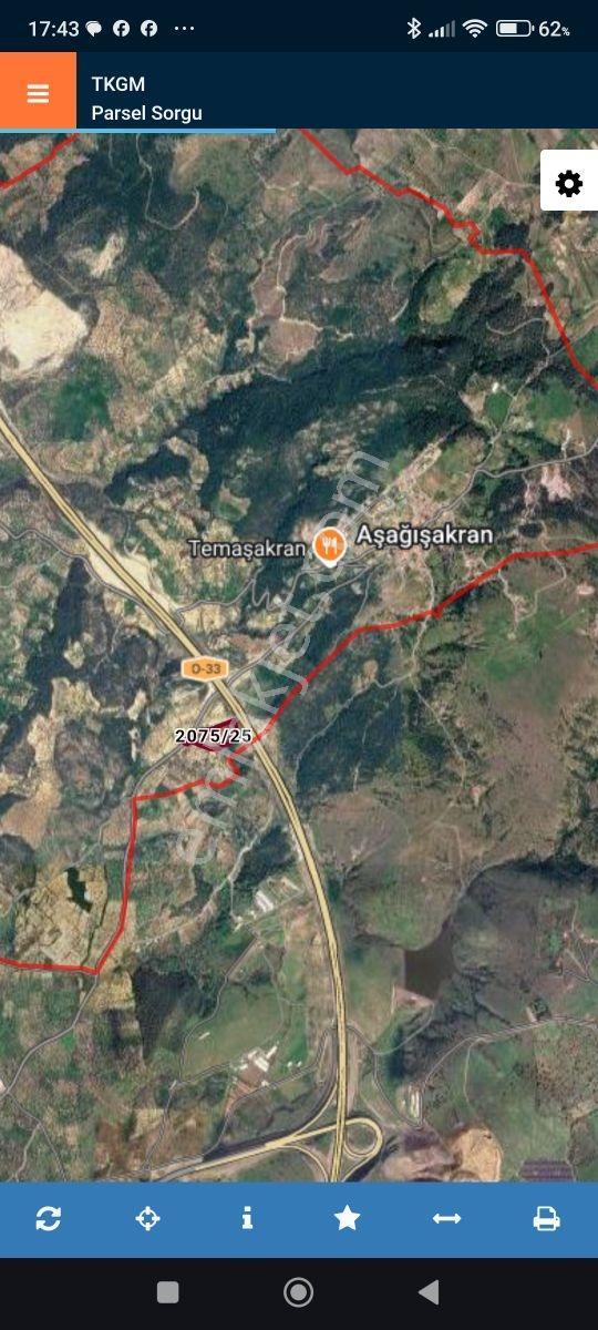 İzmir Aliağa Aşağı Şakranda 20 Dönüm Yol Cepheli Satılık Tarla - Görsel 5