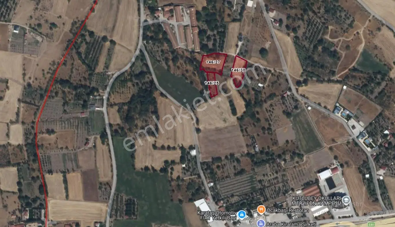 Çalışkan Emlak'tan Satılık 4 Ad. Bağ-bahçe Yeri (marınca) Köyü