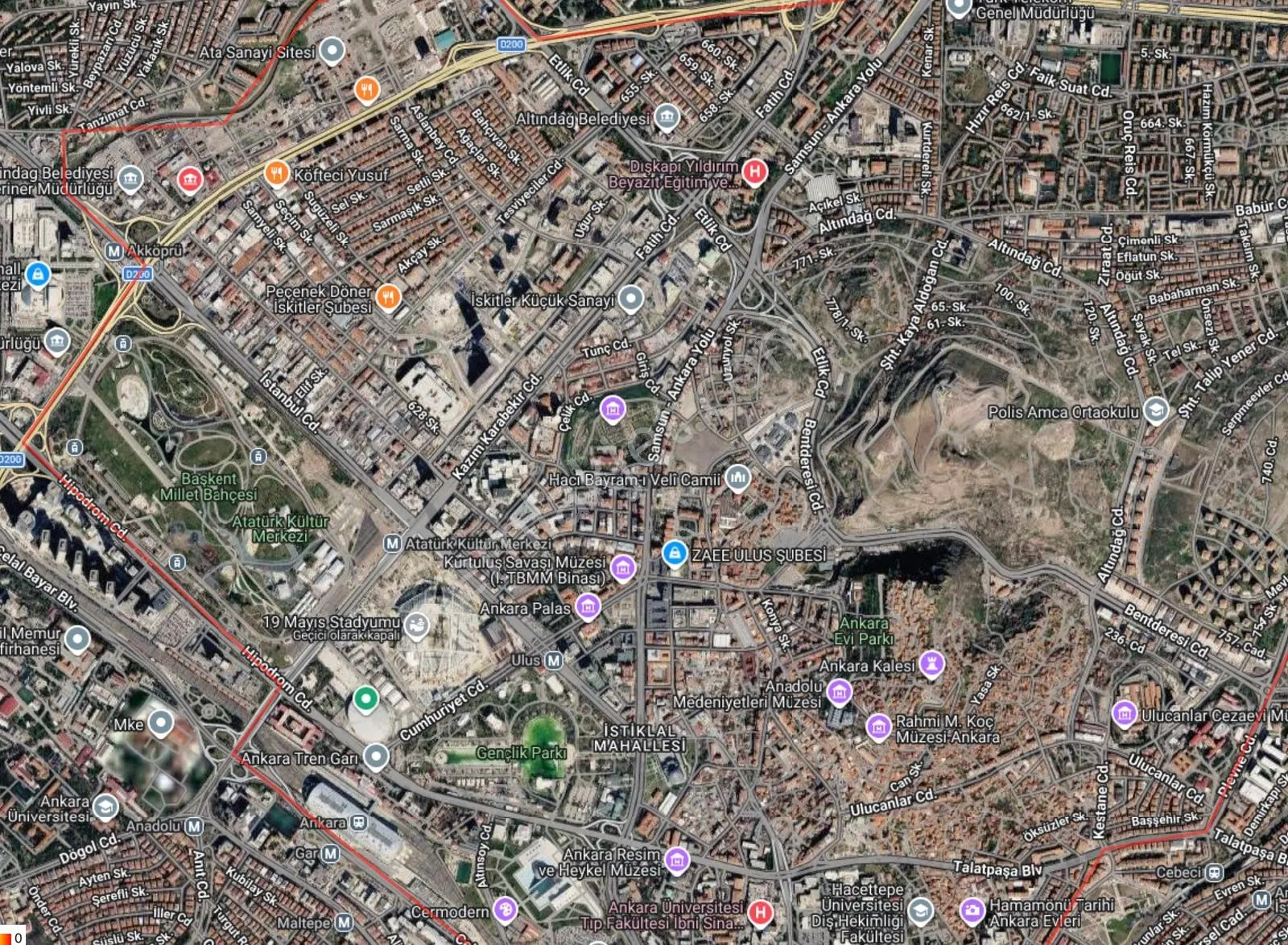Ticari 16 Kat İmarlı Şehir Merkezinde 5300 M2 Satılık Arsa - Görsel 2