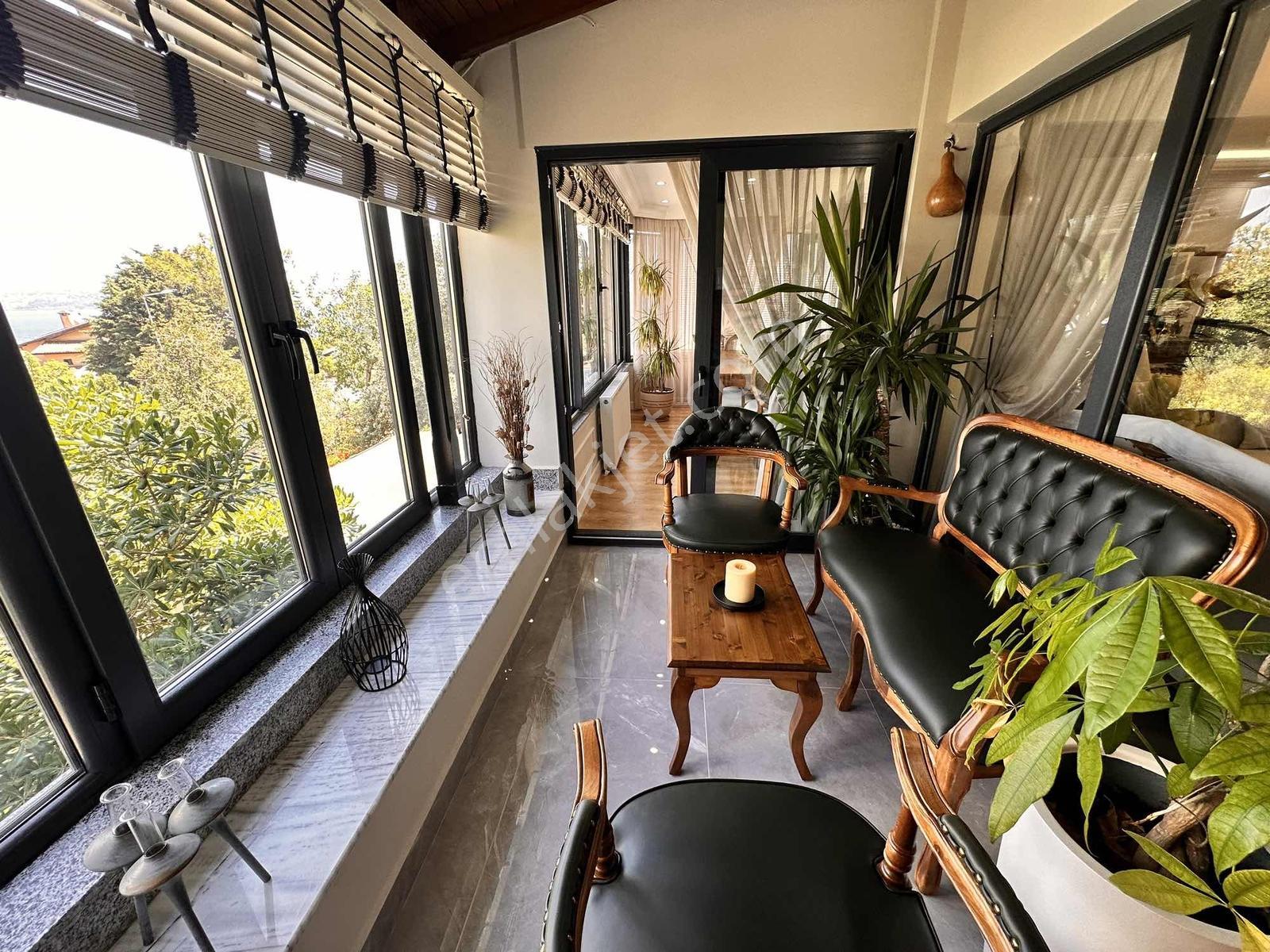Deniz Manzaralı Lüks 5+1 Müstakil Villa Tam Eşyalı Havuzlu - Görsel 19