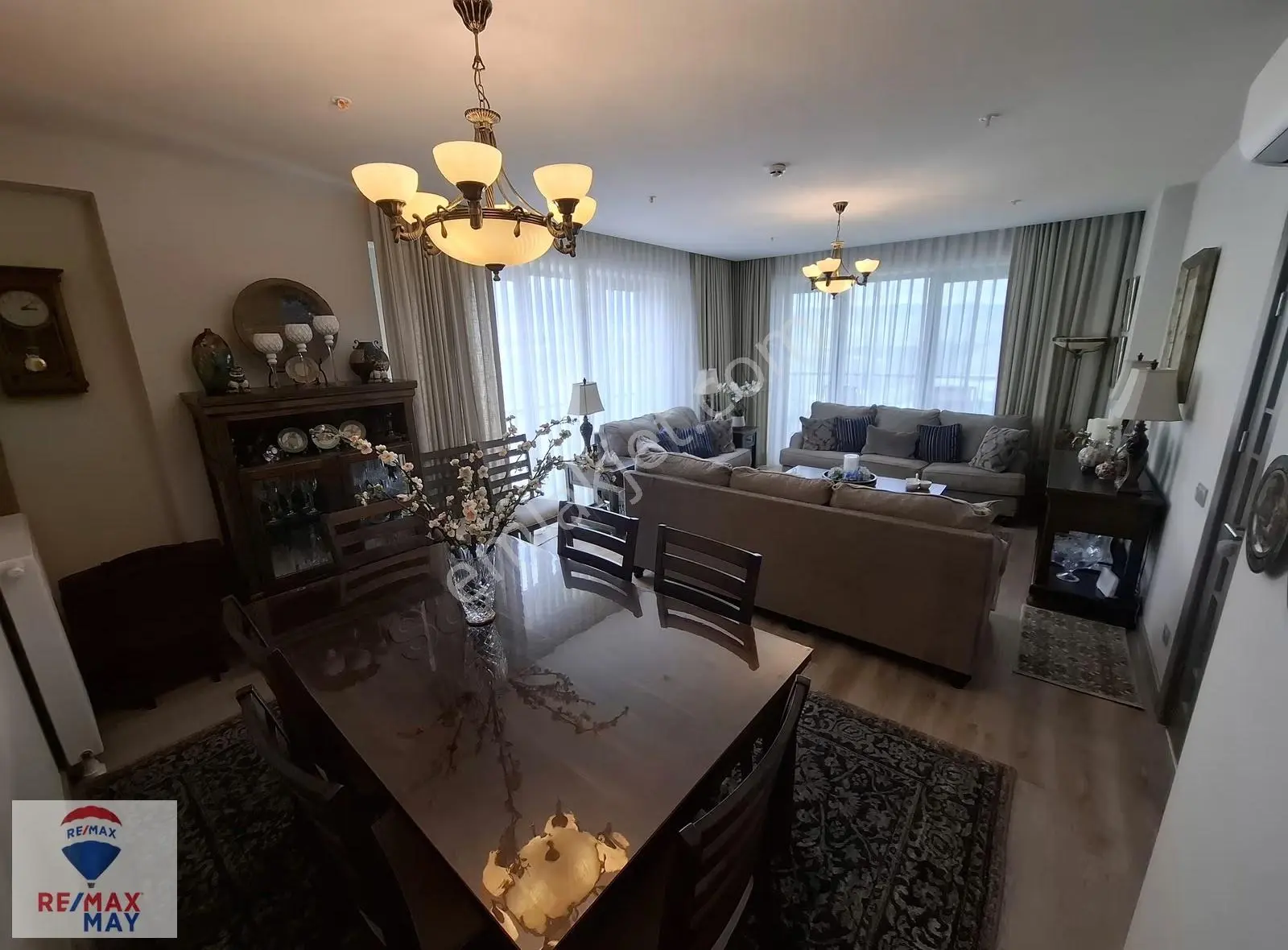 Başkent Emlak Konutları 3+1 Lüks Mobilyalı Kiralık Daire - Görsel 2