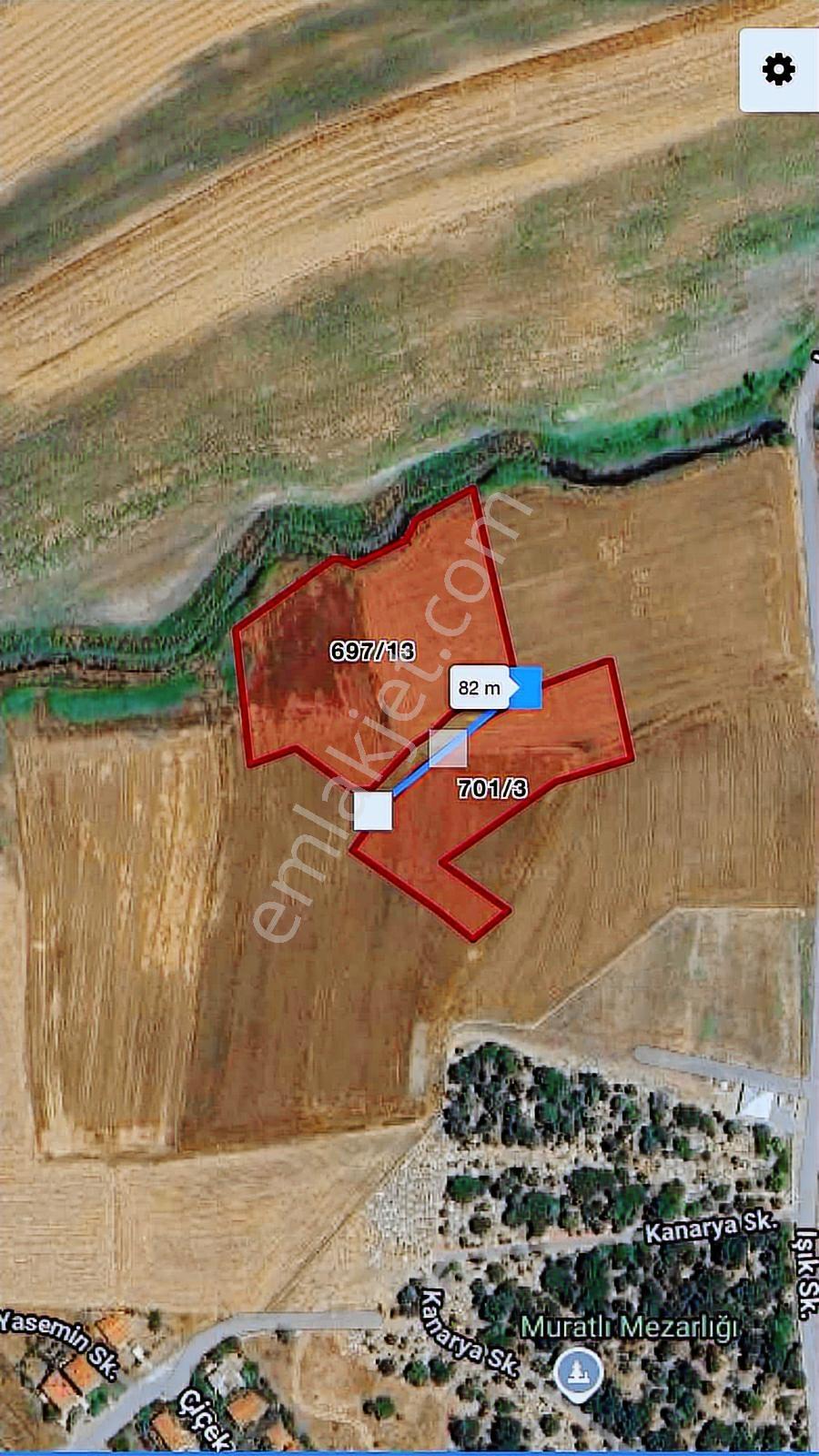 Muratlı Kurtpınar'da 2480 M2 Fırsat İmarlı Arsa - Görsel 2