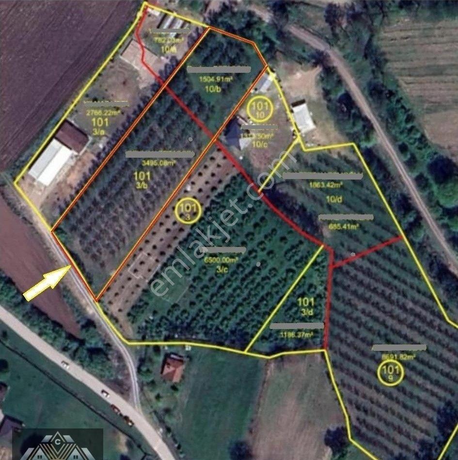 Canbulattan Küçükahmetlerde 5.000 M² Satılık Parsel - Görsel 6