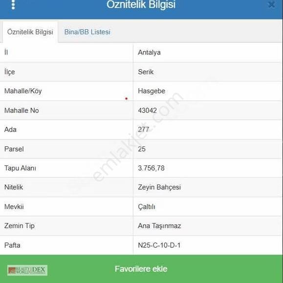 Yatırımlık 3755 M2 Muhteşem Doğa Manzaralı Arsa
