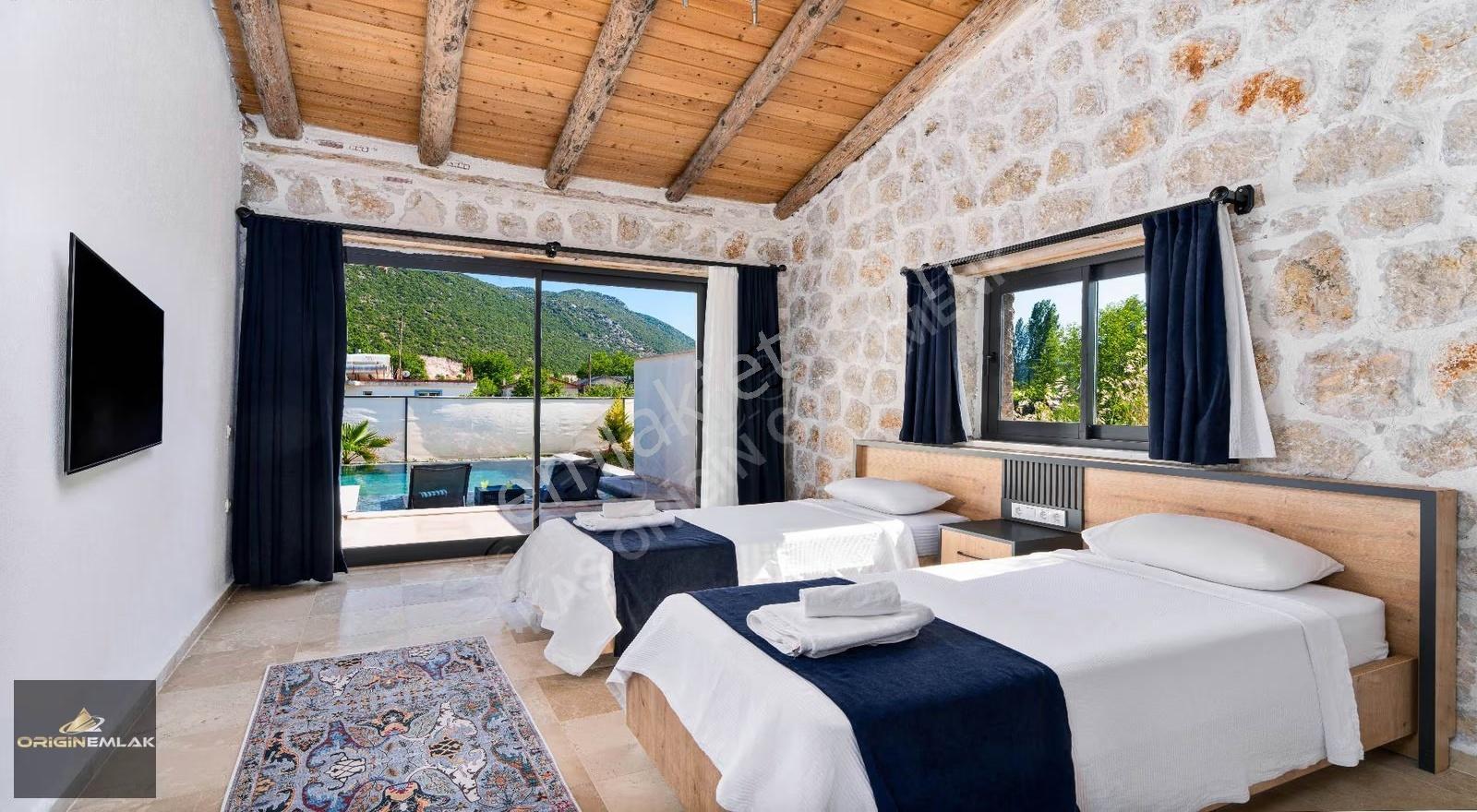 Kalkan'da Doğa İçerisinde Muhafazakar ,lüks Kiralık Villa - Görsel 31