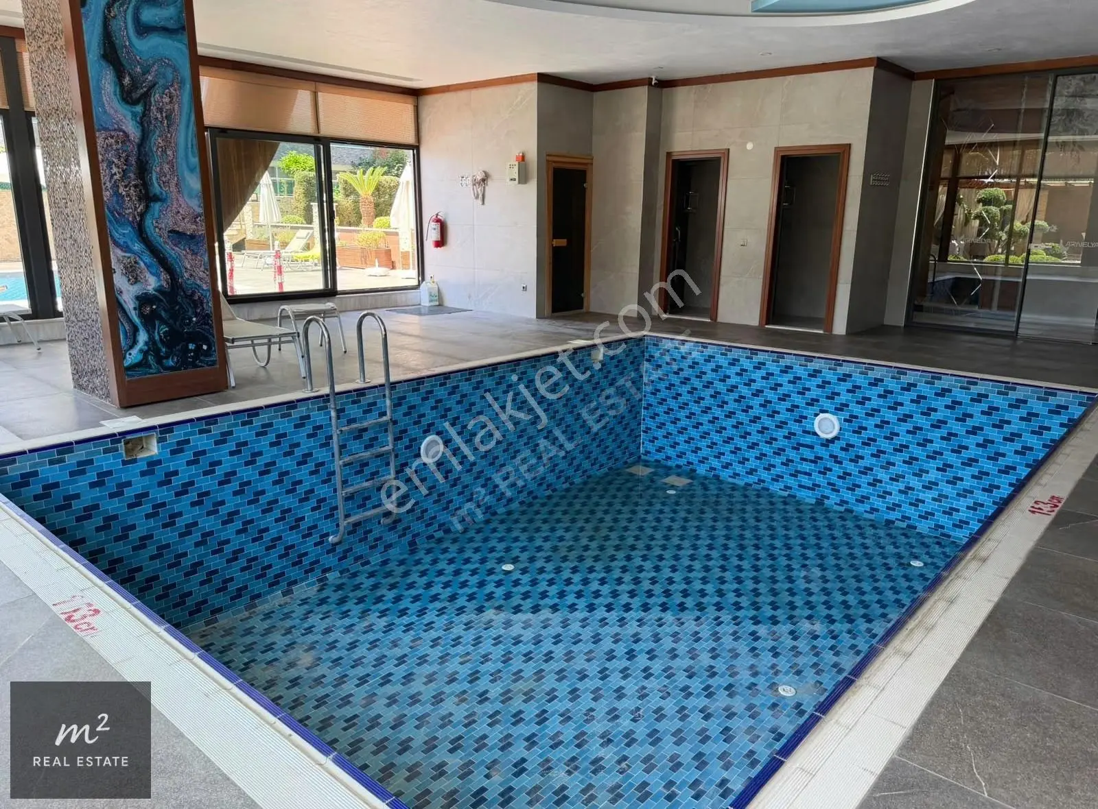 Kestelarnelya Residence'de Denize Sıfır 2+1 Eşyalı Satılık Daire - Görsel 5