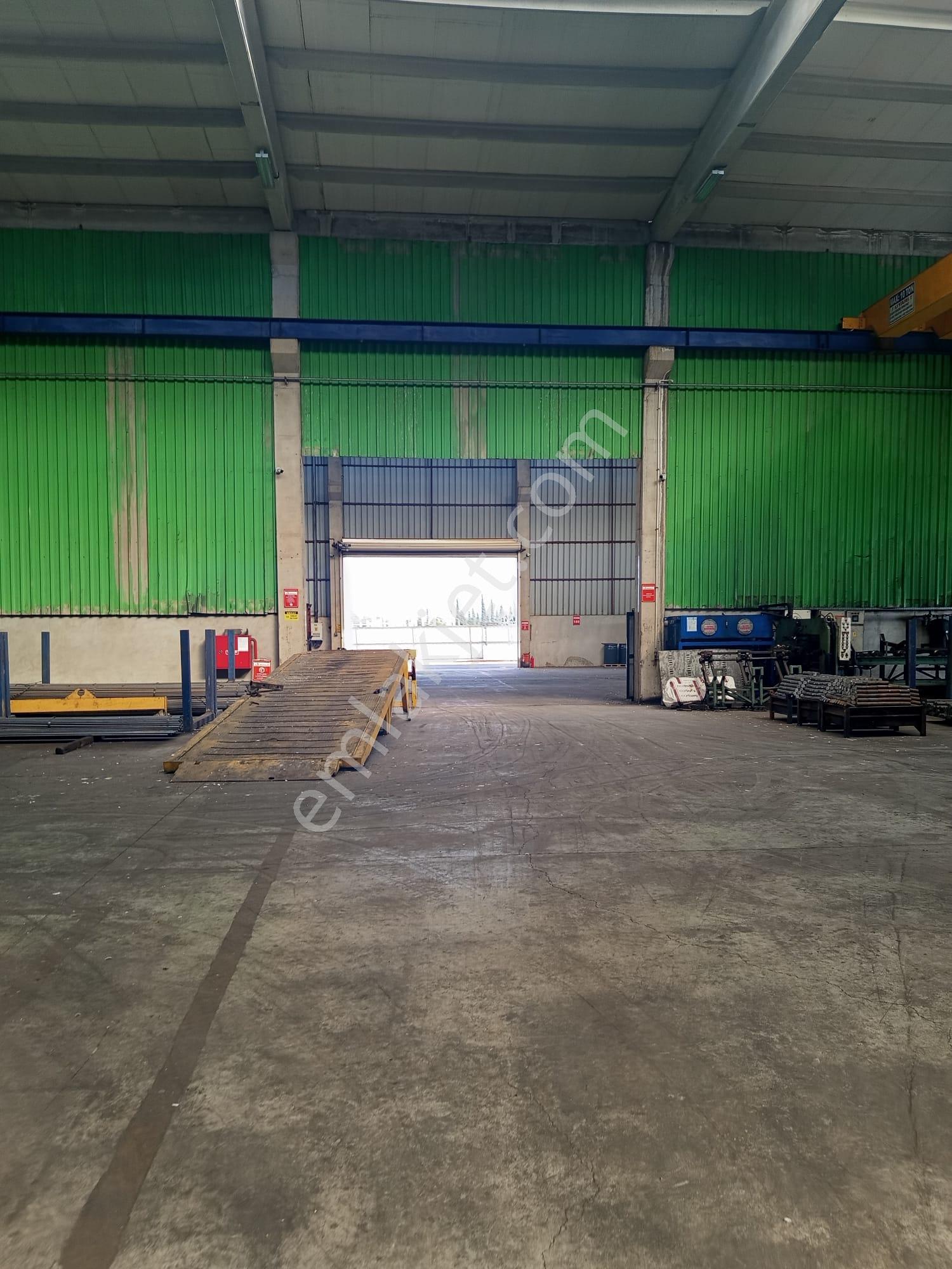 Organize Sanayi 7353m2 Arsa 3181m2 Kapalı+500m2 Ofis Yükseklik 9m İlk Giriş Fabrikası E-5 Ten 300m - Görsel 4