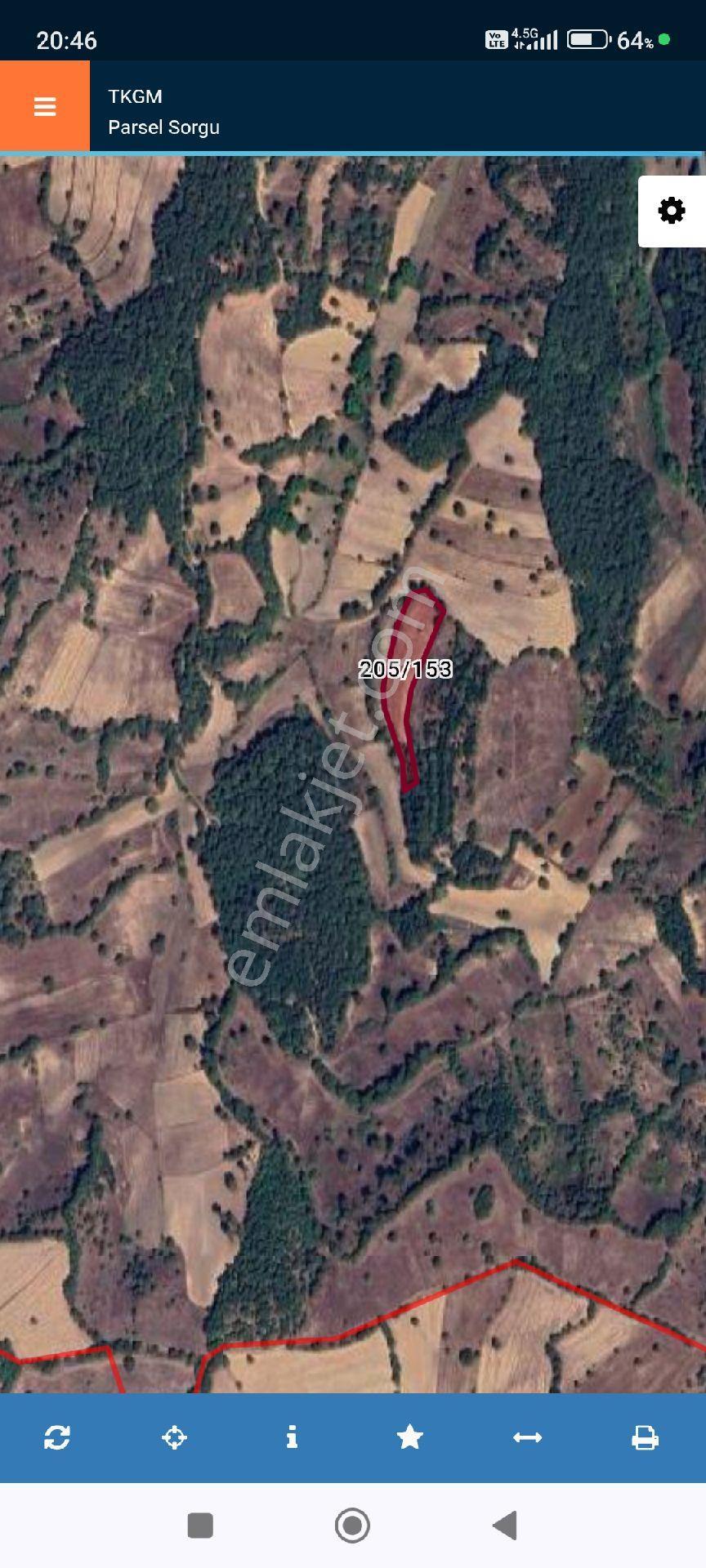 Dursunbey Hamzacık'ta Satılık 5156 M² Doğa Manzaralı Tarla - Görsel 2