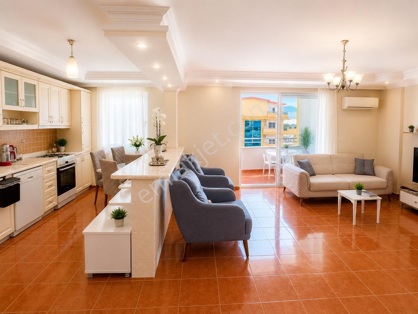 Alanya Mahmutlar 5+1 Dublex 220m2 Ful Deniz Manzaralı Acilllllll - Görsel 18