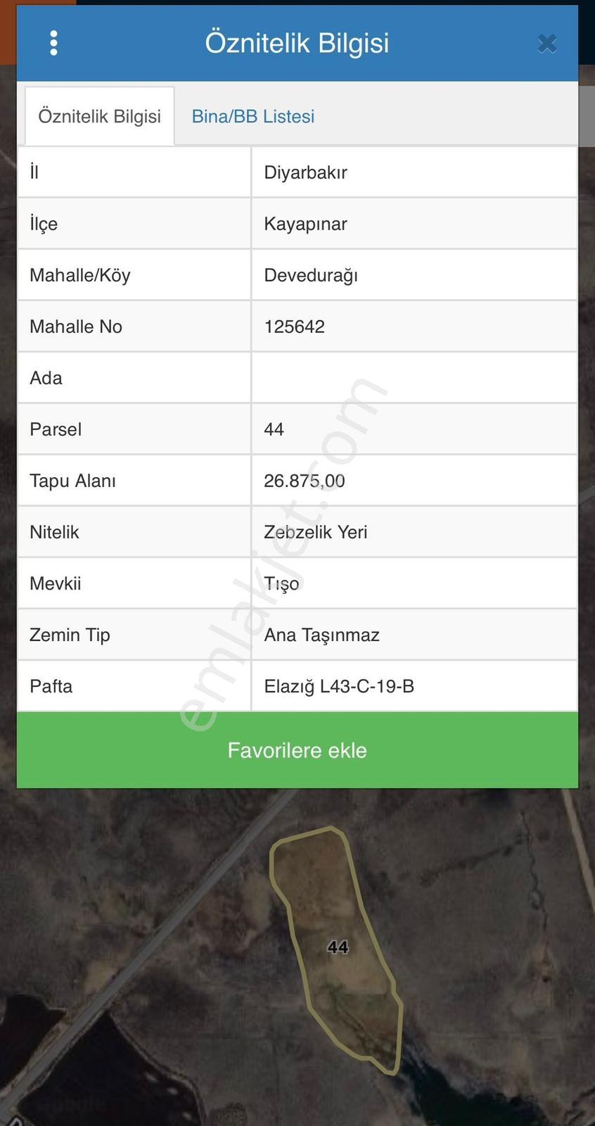 27 Dönüm Tek Tapulu Fırsat Arazi!!!
