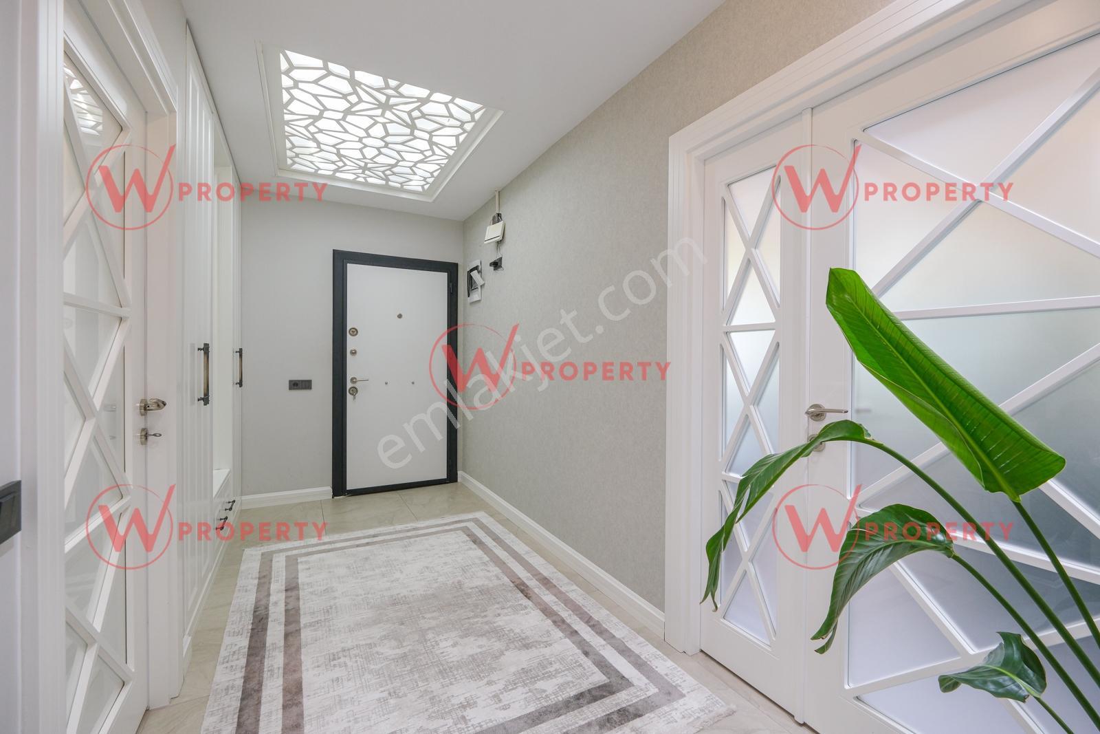 W Property Fuatmorel'de Bahçe Peyzajlı Lüks 4+1 Dubleks Villa - Görsel 21