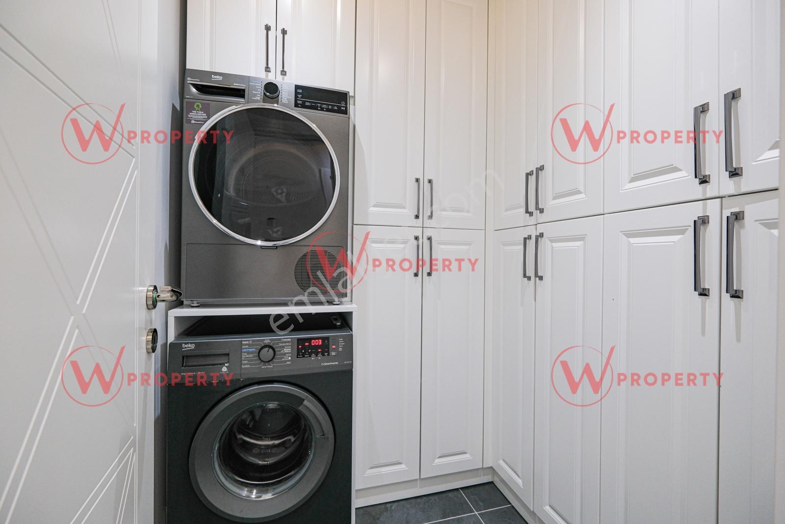 W Property Fuatmorel'de Bahçe Peyzajlı Lüks 4+1 Dubleks Villa - Görsel 27