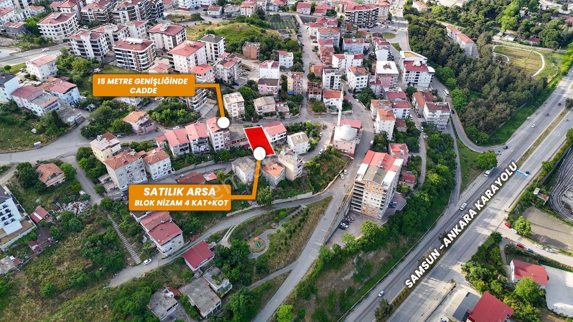 İki Yol Ve 15 M.lik Cadde Cephe 4 Kat + Kot Satılık Arsa - Görsel 4